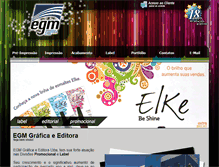 Tablet Screenshot of egmgrafica.com.br